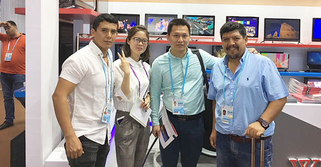Bolivia customer purchases weier televisions 4K smart TV